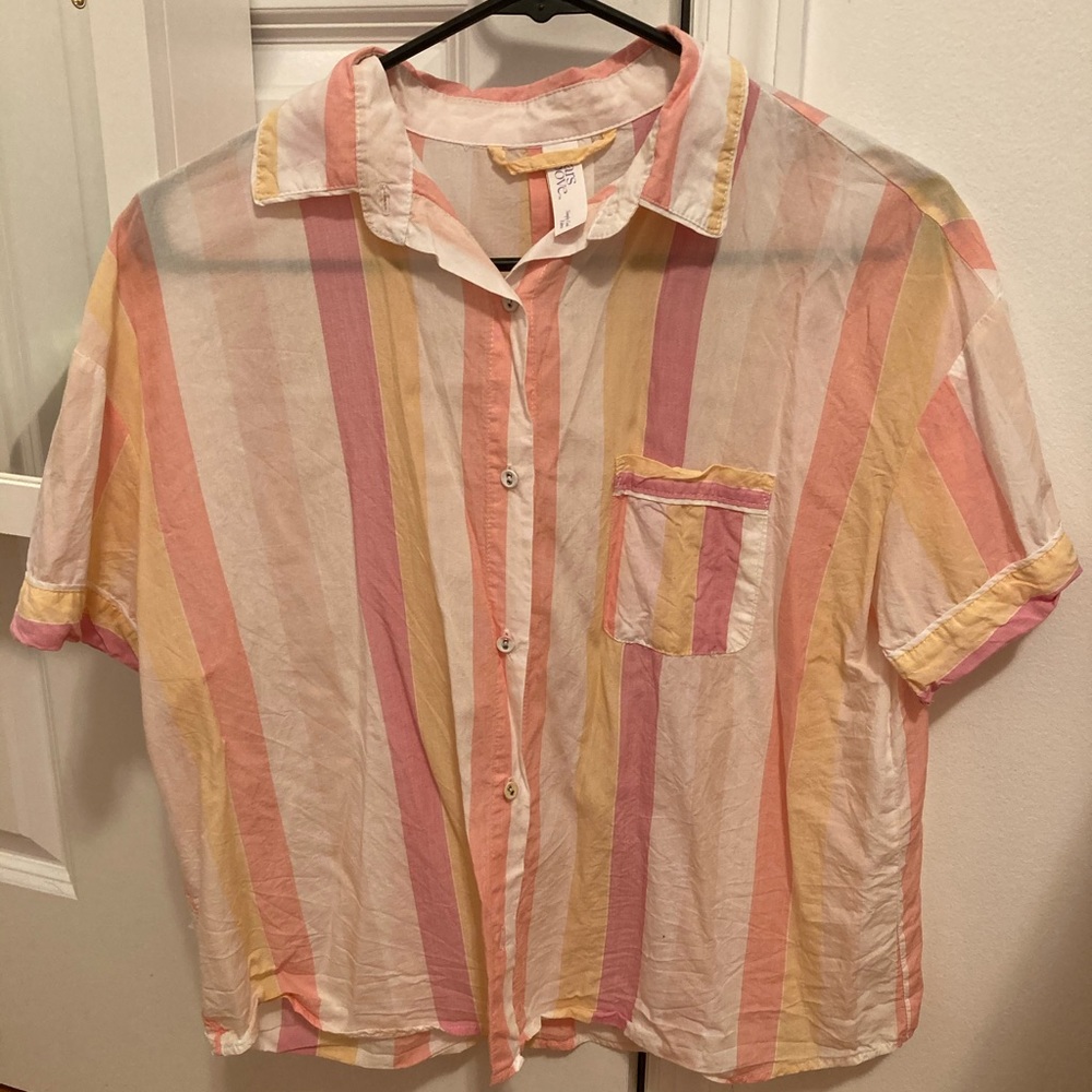 Breezy Short Sleeve Button Down